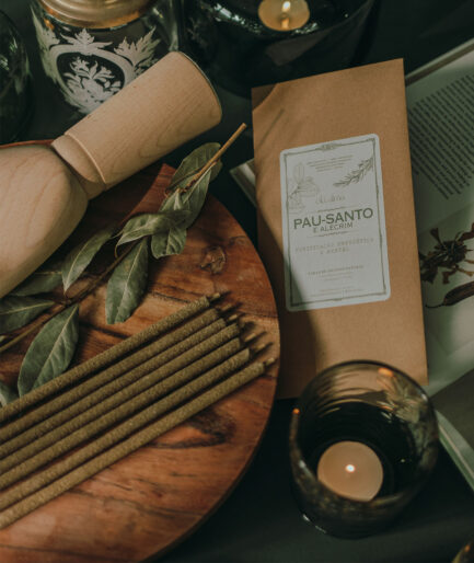 incenso natural | pau-santo e alecrim