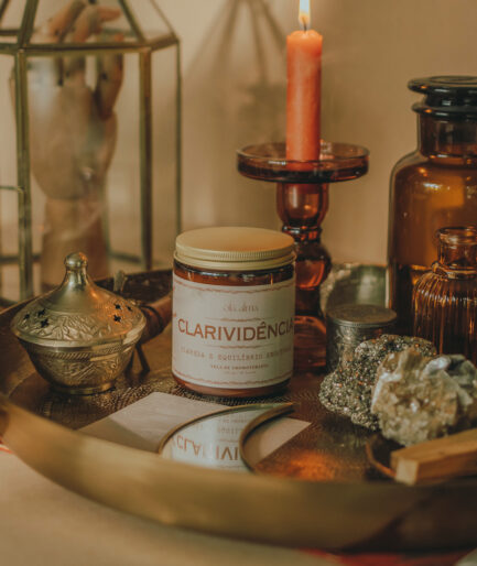 vela de aromaterapia | clarividência
