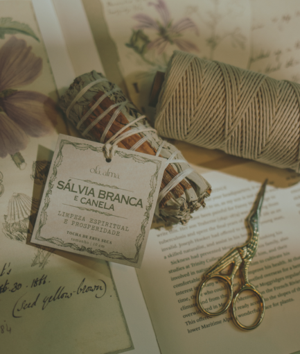 tocha | sálvia branca e canela