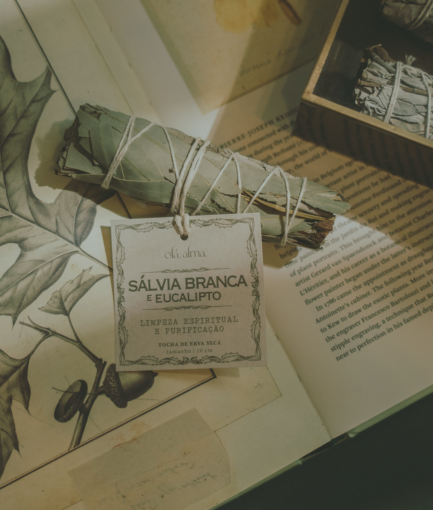 tocha | sálvia branca e eucalipto